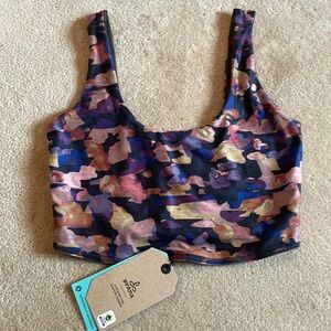 Prana Luxara Reversible Crop Top - XS - NWT